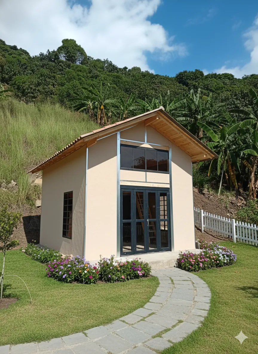 Cabaña prefabricada