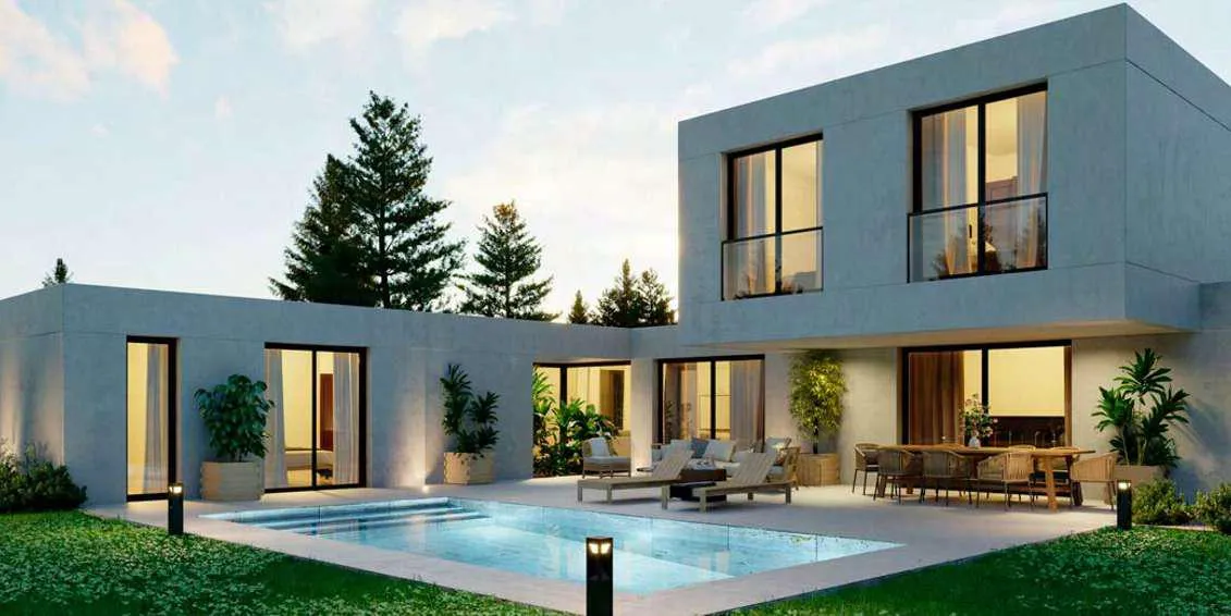 Casa cubo/mediterránea CONCASAYA Mediterránea 2 pisos